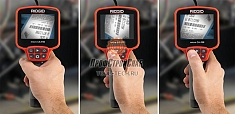 Эксплуатация камеры для видеодиагностики Ridgid micro CA-150