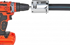 Использование устройства для снятия оксидного слоя и торцовки полиэтиленовых труб Gas Fusion УСО-40Т Использование устройства для снятия оксидного слоя и торцовки полиэтиленовых труб Gas Fusion УСО-40Т