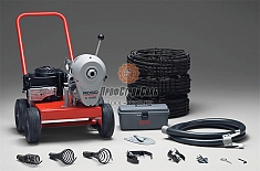 Комплектация прочистной машины секционного типа Ridgid K-1500G