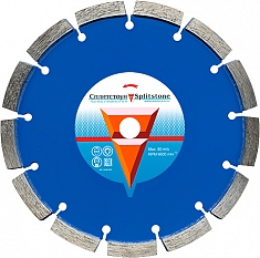 Отрезной алмазный круг Сплитстоун Tuck-Point 1A1RSS Premium Железобетон 350×40×10×10×25,4 мм