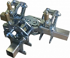 Позиционер для сварки полиэтиленовых труб ПНДело Делатор-63, 3 зажима