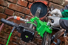 Применение дрелей для алмазного сверления Eibenstock PLD 182.1 NT PowerLine